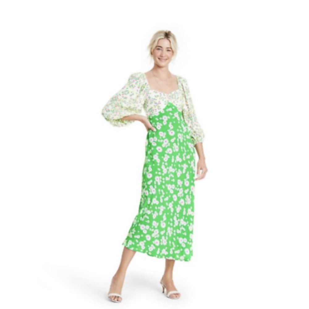 RIXO for Target - Daisy Long Sleeve Swing Dress